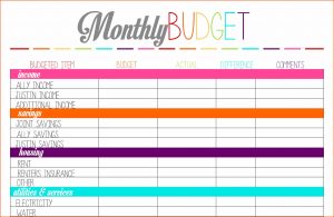 wedding checklist excel budget sheet printable