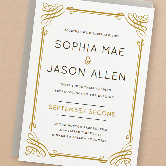 Wedding Invite Formats | Template Business