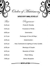 wedding list templates weddingofcolinandcherry martimony