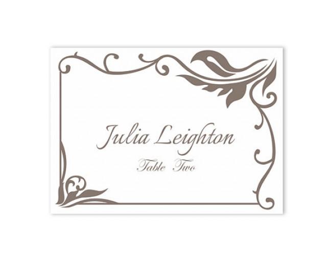 wedding place card template