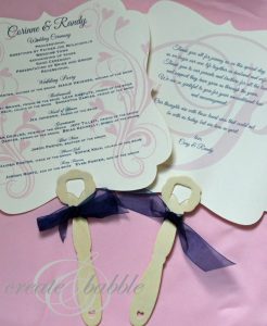 wedding program fan template wedding programs createandbabble com