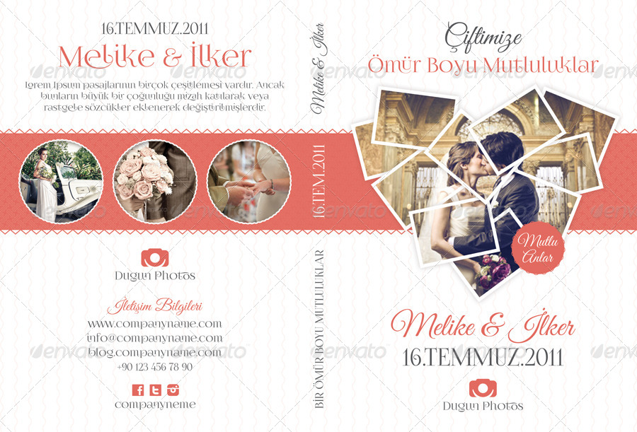 wedding program template free