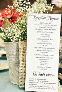 wedding reception timeline template bfeaffaeedd wedding reception program ideas wedding programs