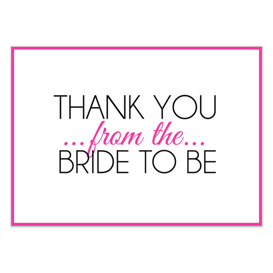 wedding thank you note templates