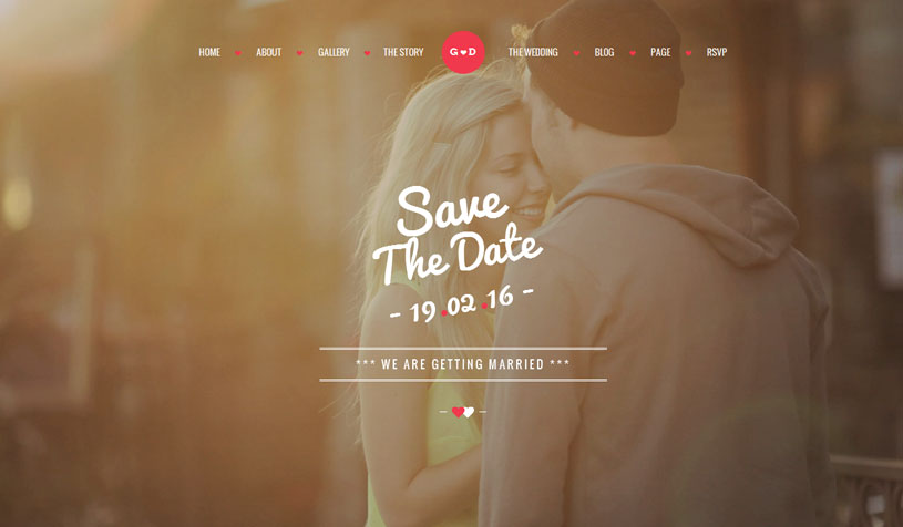 wedding website templates