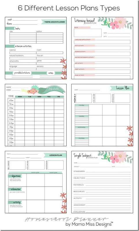 weekly lesson plan for preschool template business