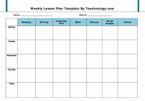 weekly lesson plan template pdf basic preschool lesson plan template