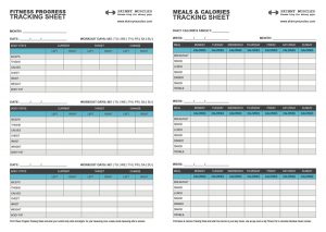 weight tracker chart fitness progress