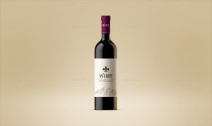 wine bottle mockup wine bottle mockup