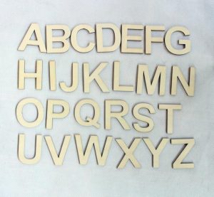 wooden alphabet letters letters pcs lot mm wooden alphabet letter set unfinished rustic wood letters a z ct