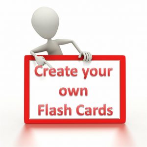 word flash card template flash cards