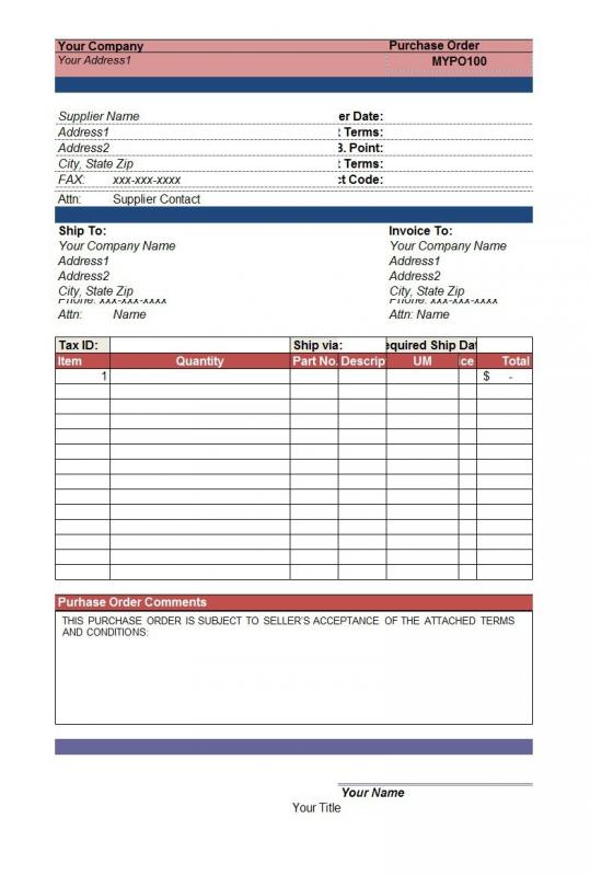 work order template word