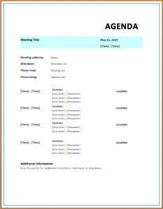 work order templates meeting itinerary template strategic meeting agenda