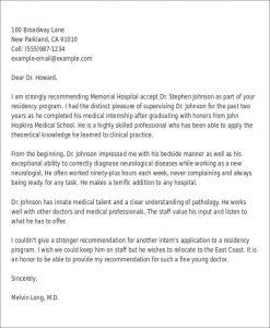 work recommendation letter letter of recommendation for internship format