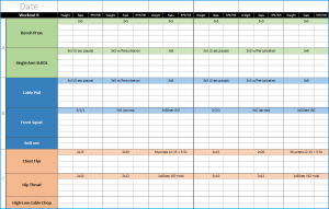 workout program template dup planner ver