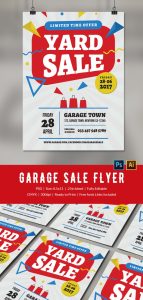 yard sale flyer yard sale premium flyer