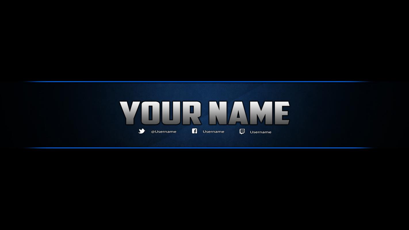 youtube banner template download