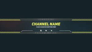 youtube banner templates premium youtube banner template photoshop template youtube intended for youtube channel banner template