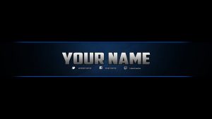 youtube header template youtube banner template by dazgames doho